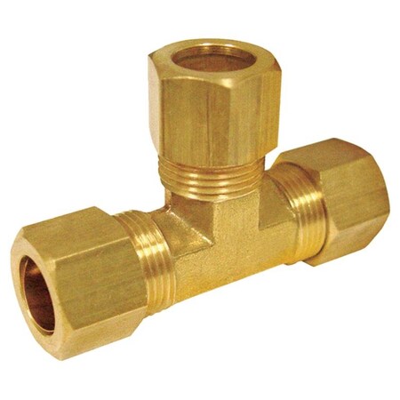 Homeplus+ ATC 5/16 in. Compression X 5/16 in. D Compression Brass Tee 6JC126310701016